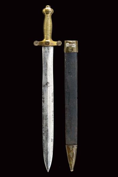Daga per i battaglioni di cacciatori, primo modello, Regno delle Due Sicilie, 1838