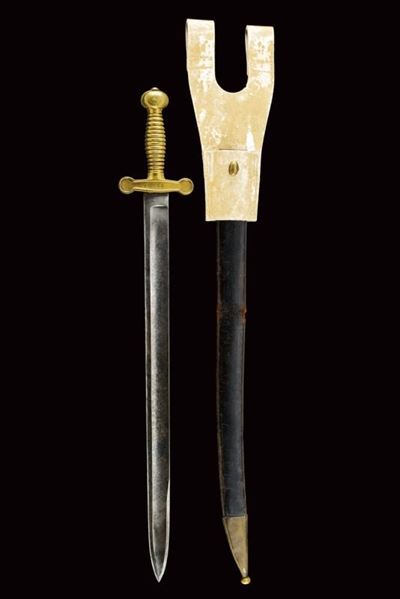 Daga per i battaglioni cacciatori, secondo modello, Regno delle Due Sicilie, 1851