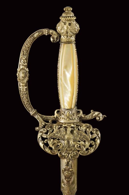 Spadino da corte, epoca Secondo Impero, Francia
