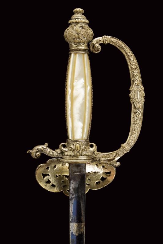 Spadino da corte, epoca Secondo Impero, Francia