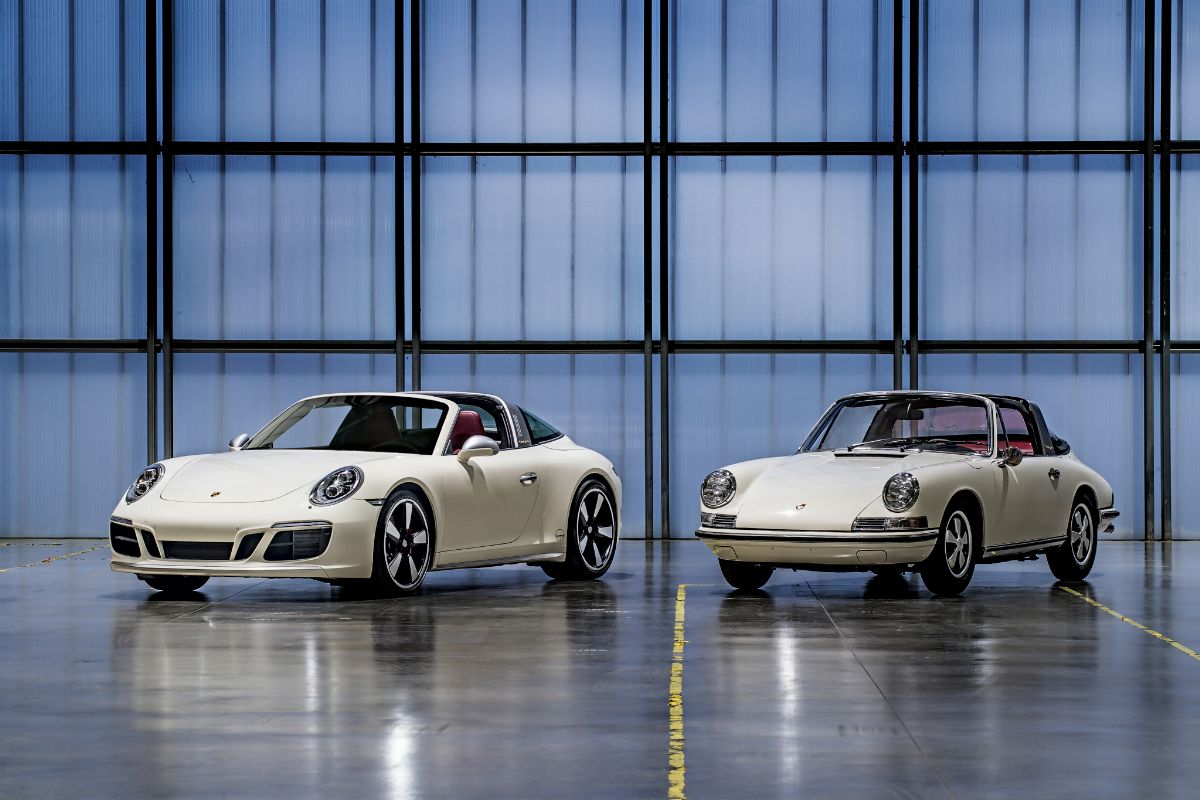 1968 Porsche 911 S Targa Light Ivory - 2018 Porsche 911 TARGA 4S Light Ivory