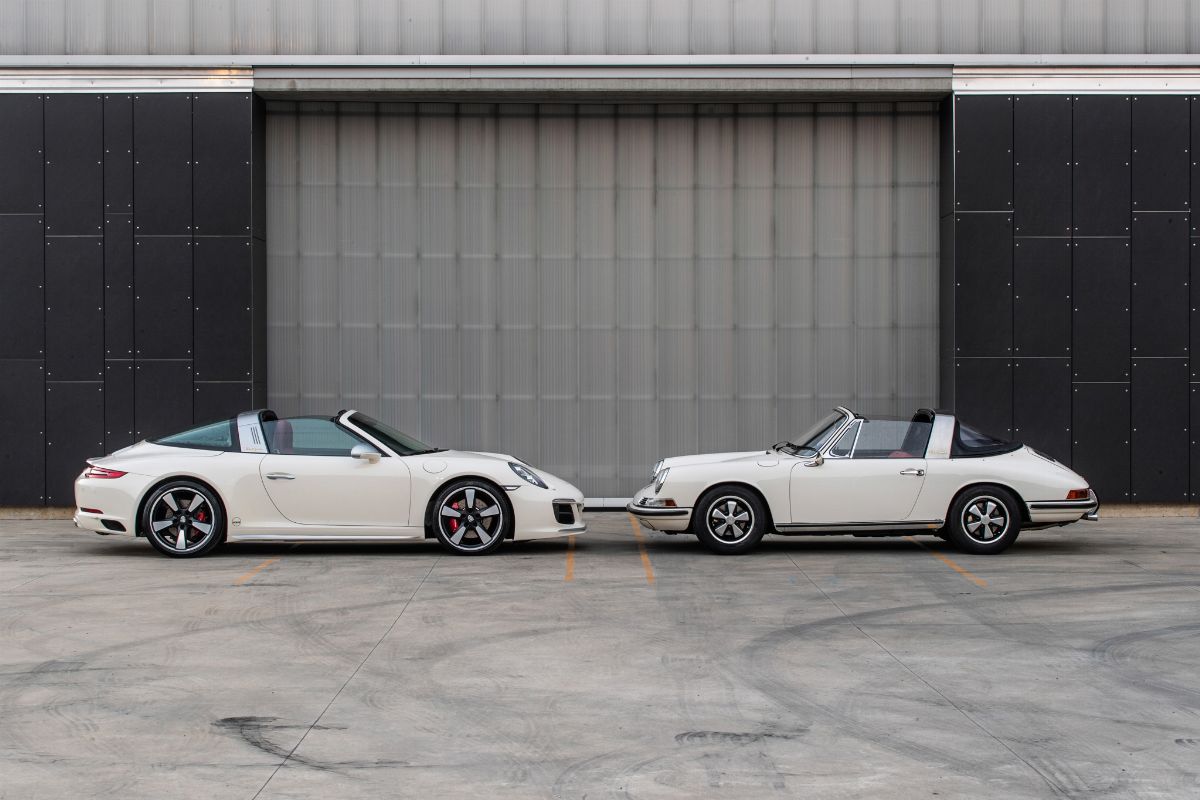 1968 Porsche 911 S Targa Light Ivory - 2018 Porsche 911 TARGA 4S Light Ivory