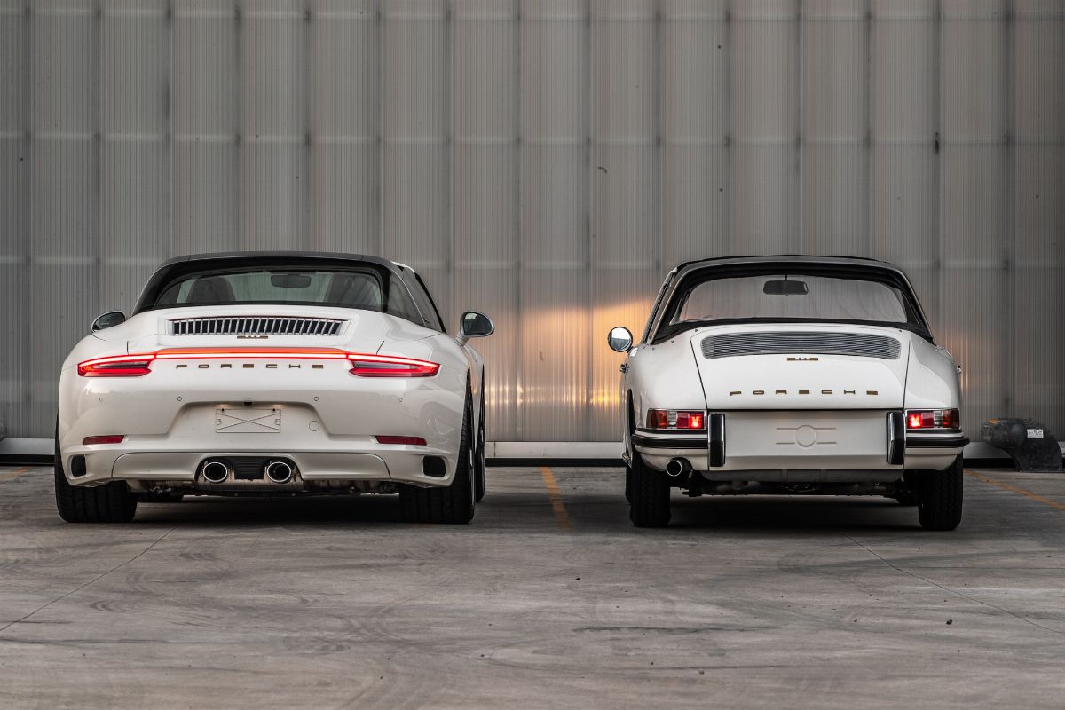 1968 Porsche 911 S Targa Light Ivory - 2018 Porsche 911 TARGA 4S Light Ivory