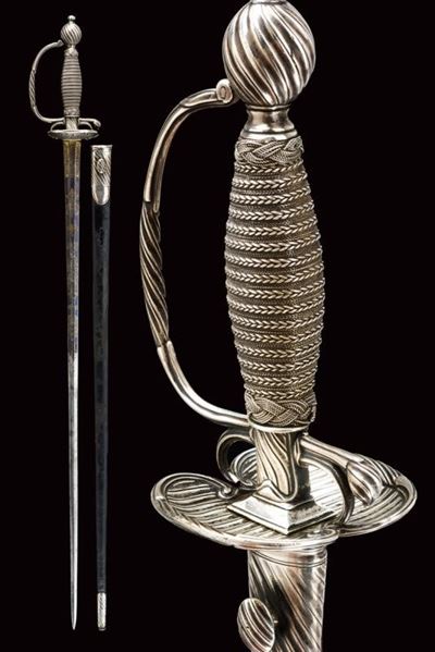 Spadino da ufficiale superiore, modello 1774, Regno di Sardegna
