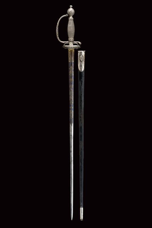 Spadino da ufficiale superiore, modello 1774, Regno di Sardegna