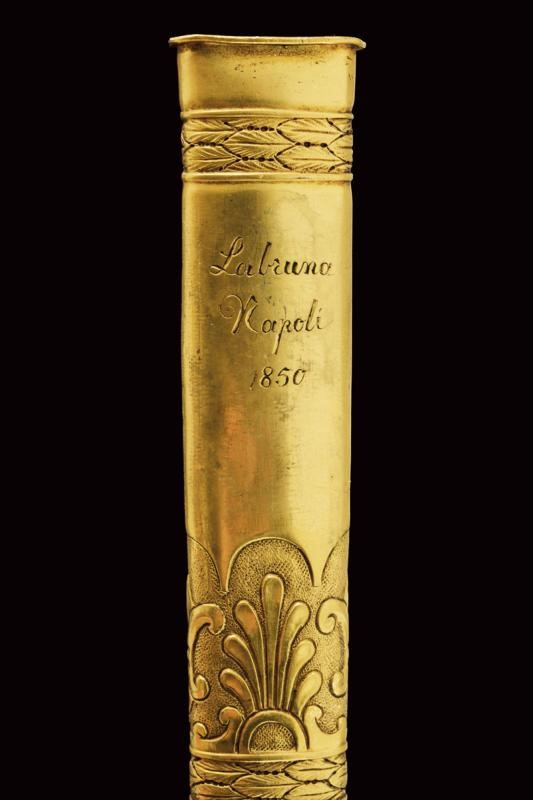 Regno delle Due Sicilie, Spadino da ufficiale da marina, 1850