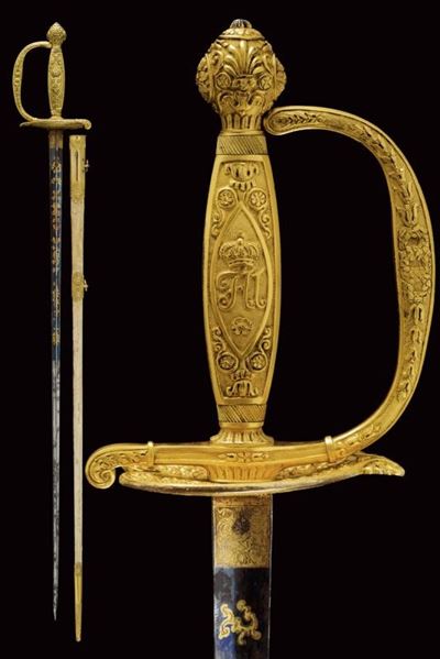 Regno delle Due Sicilie, Spadino da medico di corte