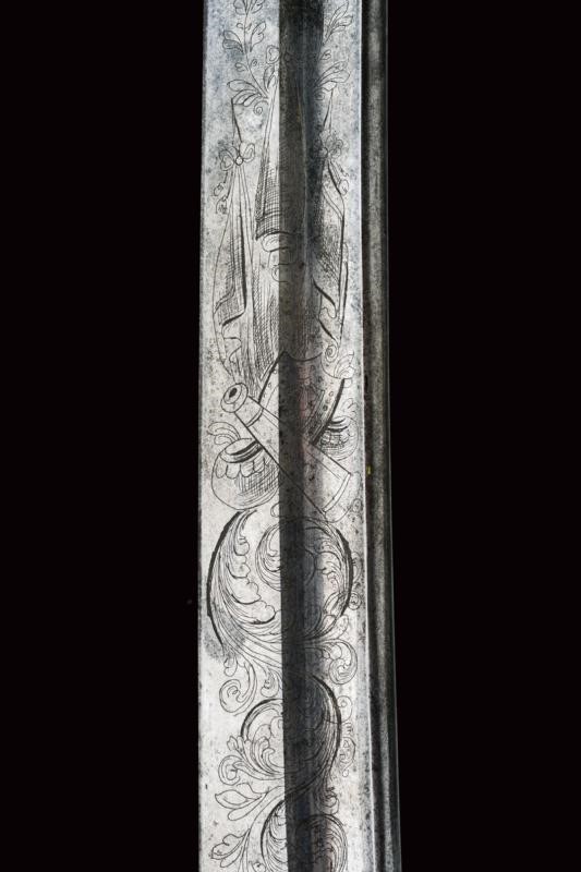 Lama da ufficiale Mod. 1855, Acciaio, Italia