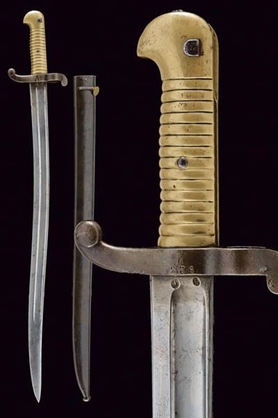 Baionetta Mod. 1842, Francia