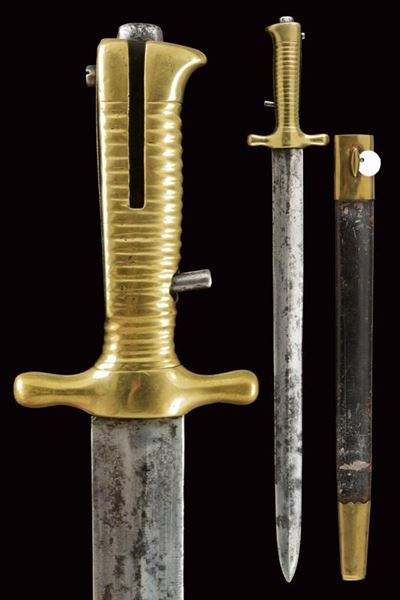 Baionetta Mod. 1843, Regno di Sardegna