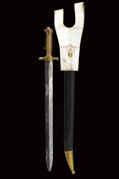Baionetta Mod. 1843 per moschetto da artiglieri, Regno di Sardegna