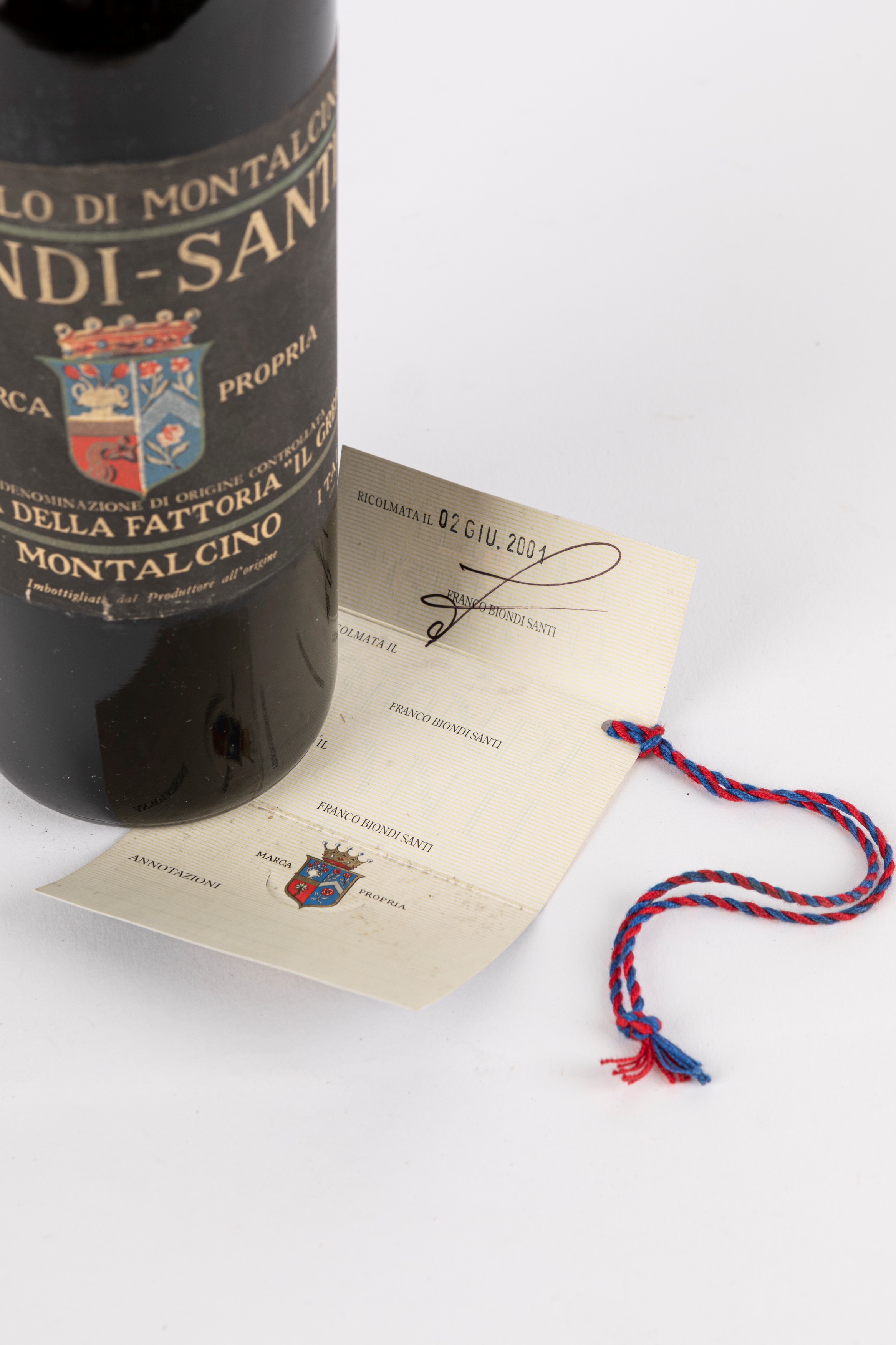Toscana - Biondi Santi Riserva 1964 - Ricolmata nel 2001