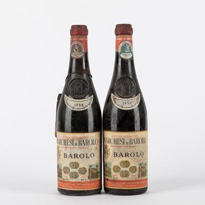 Barolo Marchesi di Barolo 1958-1959 (2 Bt)