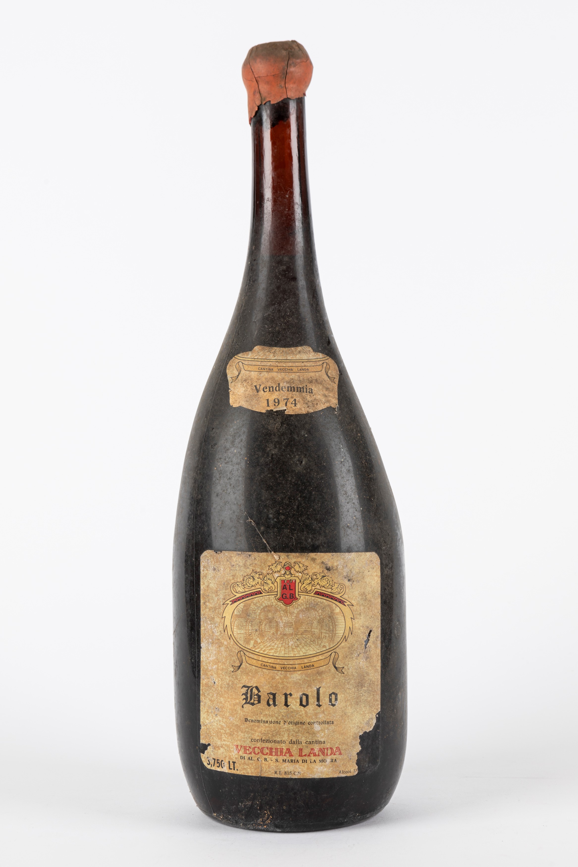 Piemonte - Barolo Vecchia Langa, 3,75 litri, 1974
