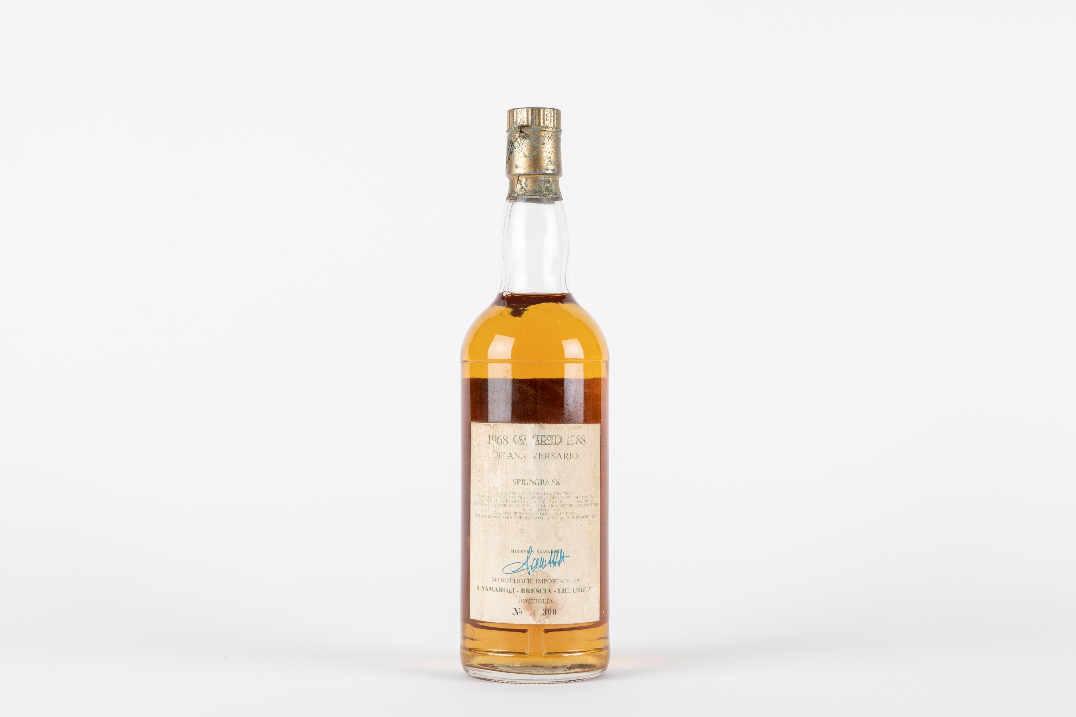 Scozia - Springbank 1980 Samaroli Sherry Wood 20th Anniversary
