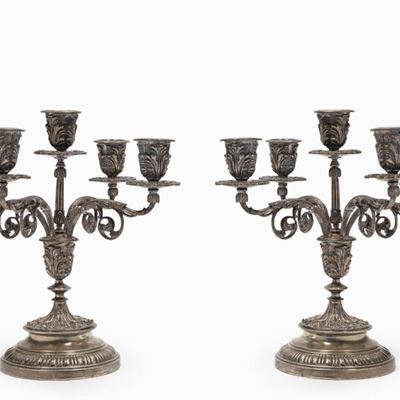 Coppia di Candelabri