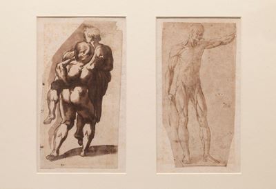 Due Studi di Figure Maschili