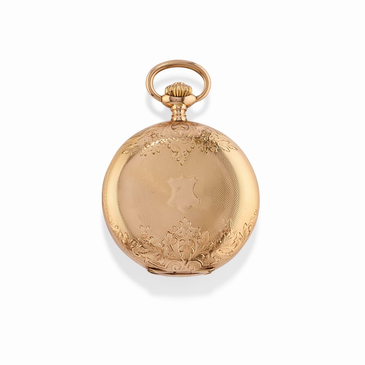 Omega A 14k yellow gold pocket watch, defects (not working) Jewels