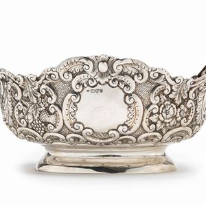 A silver centerpiece, Chester 20th Century