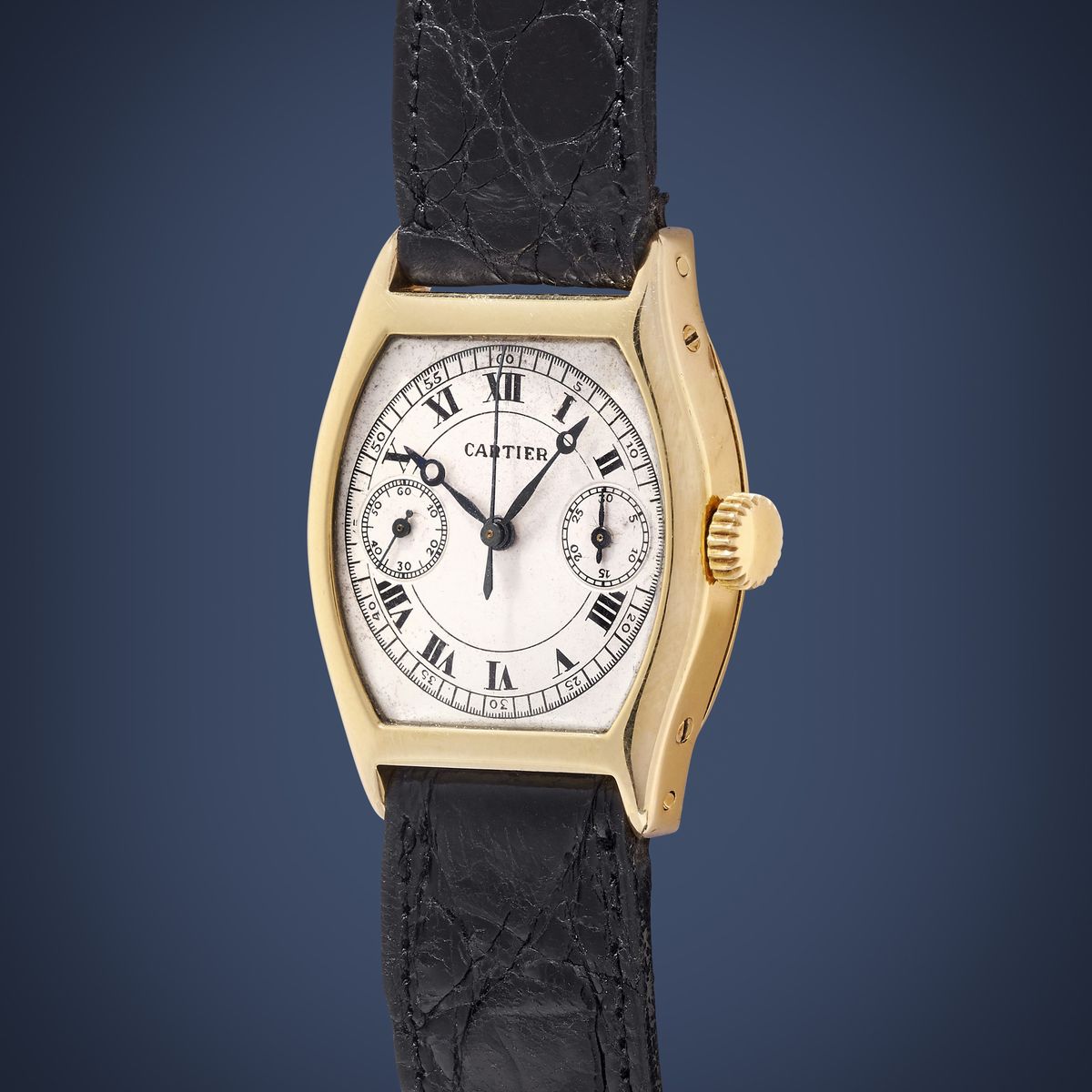 Cartier Tortue Pattes monopusher chronograph 20s Watches