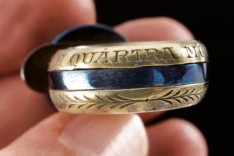 Pistola Ad Anello a Spillo "le Quartra Morts" con Custodia