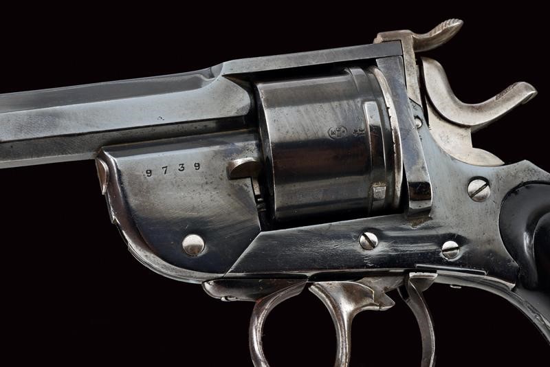 Raro Revolver Levaux a Percussione Centrale
