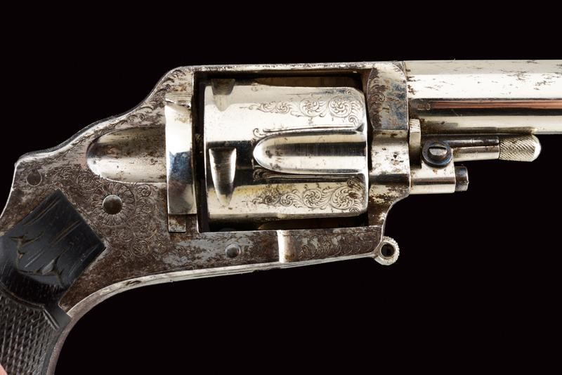 Interessante revolver a percussione centrale 1880 circa, Importanti Armi  Antiche e Armature