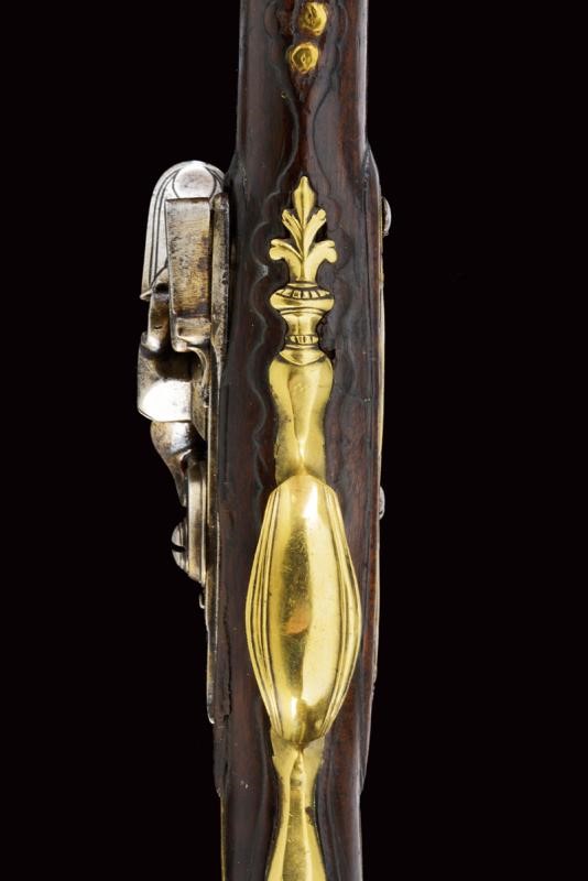 Pistola a Pietra Focaia Firmata g.M. Logia (loggia)