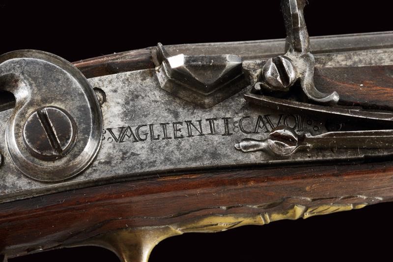 Paio di Pistole a Pietra Focaia di Vaglienti