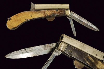 Pistola Unwin & Rogers a Luminello con Coltello