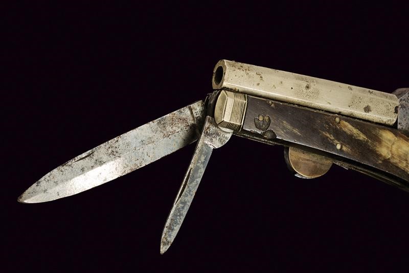 Pistola Unwin & Rogers a Luminello con Coltello