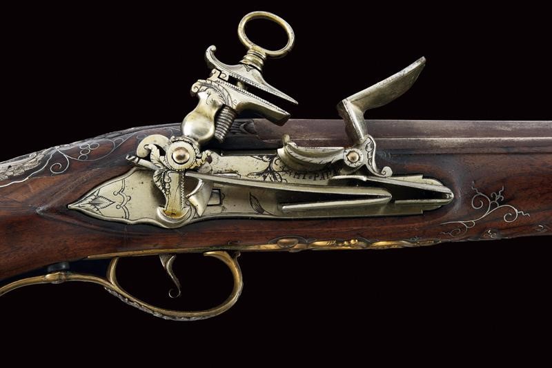 Bellissimo Fucile da Caccia a Pietra Focaia di Carmine Papa
