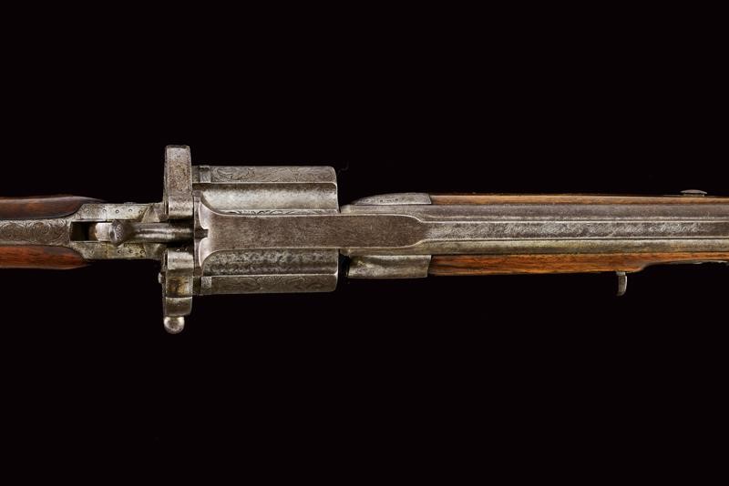 Interessante Fucile Revolver a Spillo dei Fratelli Merolla