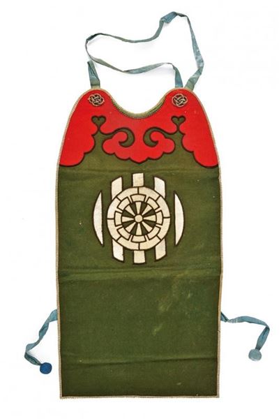 Muneate per Tiratori Tanegashima con "yatsu-genji-guruma Mon"