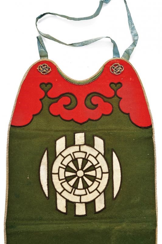 Muneate per Tiratori Tanegashima con "yatsu-genji-guruma Mon"