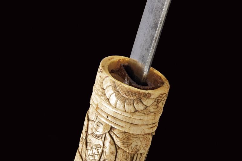 Katana con Montatura in Osso