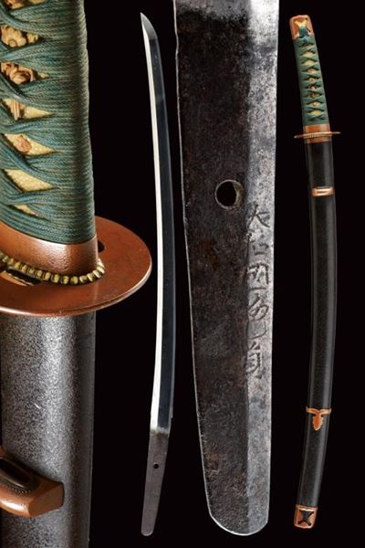 Genpuku-to Wakizashi in Bel Handachi Koshirae
