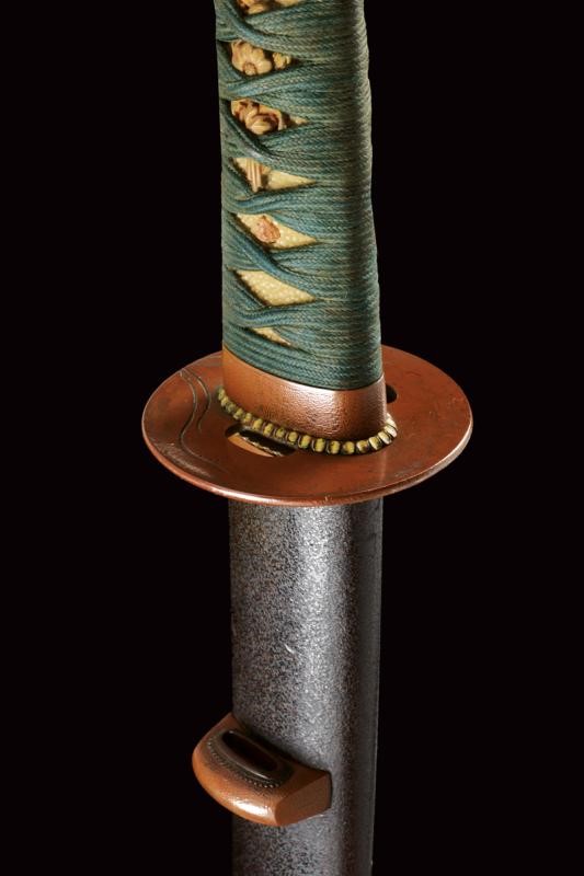 Genpuku-to Wakizashi in Bel Handachi Koshirae