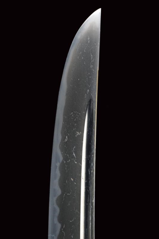Wakizashi Firmato Munemasa in Shirasaya e con Koshirae