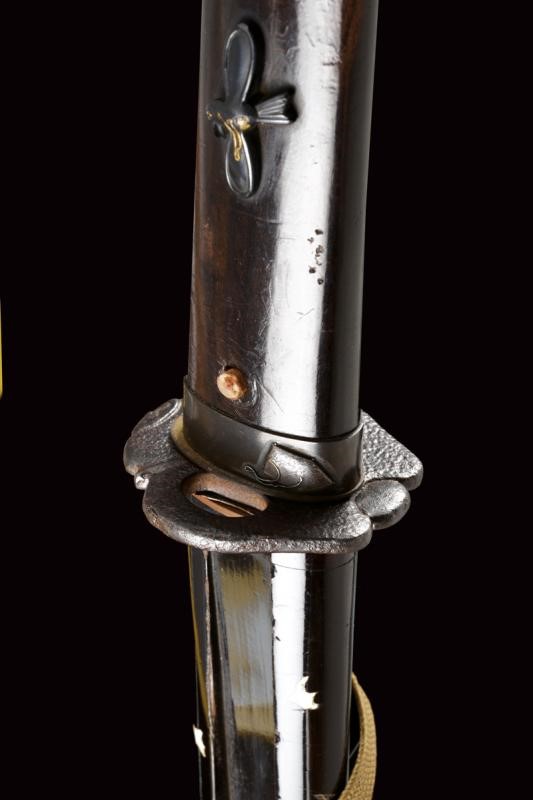 Wakizashi Firmato Munemasa in Shirasaya e con Koshirae