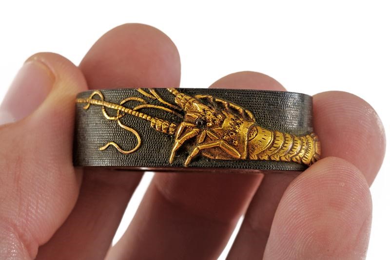 Fuchi e Kashira con Firma