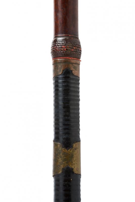 Interessante Naginata Firmata "yamoto No Kami Fujiwara Kanekura Mino"