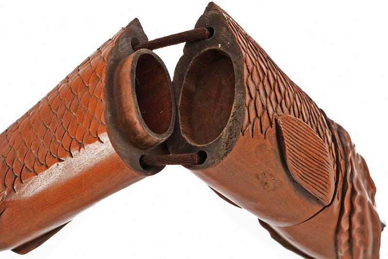 Aramaki Inro con Netsuke Firmato Nagamasa