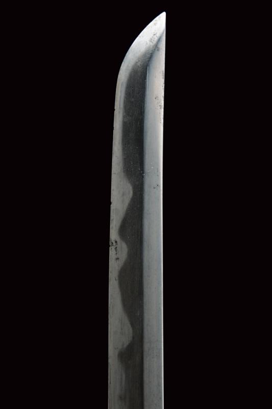 Shikomi Zue (bastone Animato) con Lama Firmata Ichimonji Shiro Kanenaga Saku