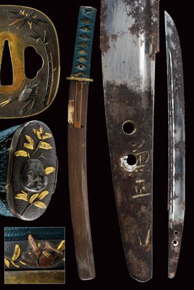 Ko Wakizashi Firmato Kane Masa