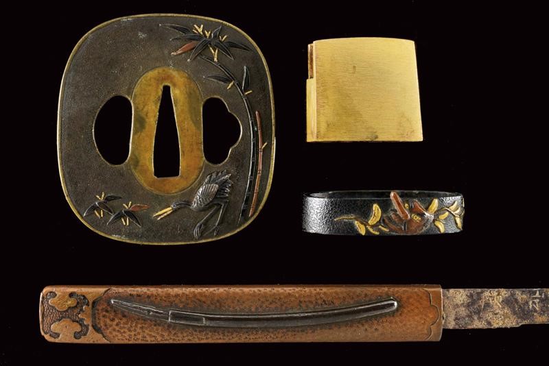 Ko Wakizashi Firmato Kane Masa