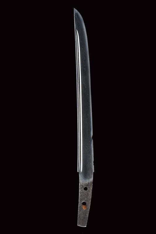 Wakizashi Gi-mei Kunimitsu con Importante Koshirae