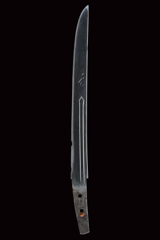 Wakizashi Gi-mei Kunimitsu con Importante Koshirae