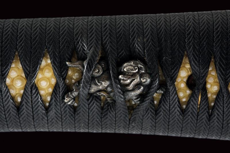 Wakizashi Gi-mei Kunimitsu con Importante Koshirae