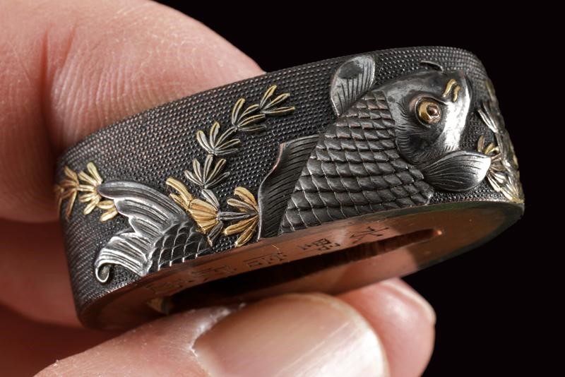 Wakizashi Gi-mei Kunimitsu con Importante Koshirae